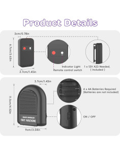 Máquina de Pedos Control Remoto Biottro - Juguete de Broma 2