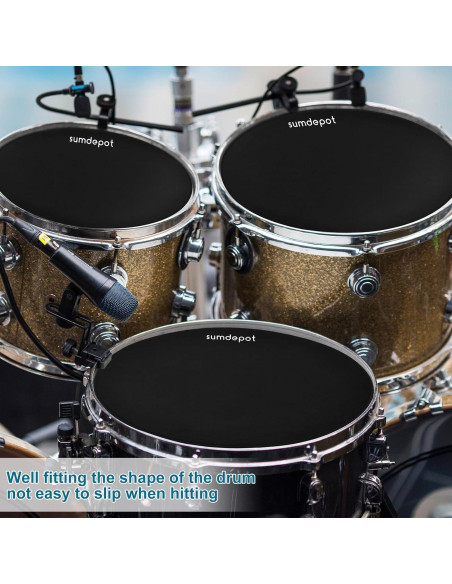 Pads de Silencio para Batería 11 Piezas Sumdepot