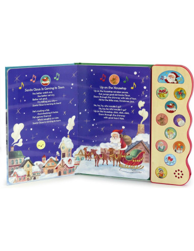 Christmas Songs: Interactive Children's Sound Book (10 Button Sound)