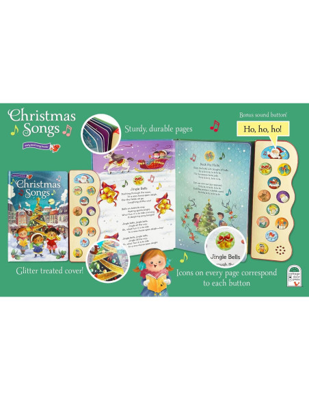 Christmas Songs: Interactive Children's Sound Book (10 Button Sound) Christmas Songs: Interactive Children's Sound Book (10 Button Sound)