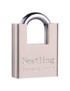 Candado AMMIY de Alta Seguridad con 4 Llaves - Acero y Latón