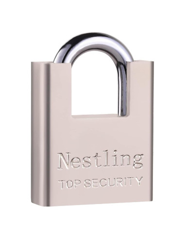 Candado AMMIY de Alta Seguridad con 4 Llaves - Acero y Latón