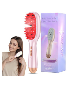 Masajeador de Cuero Cabelludo Smedz Recargable 3-en-1 con Vapor