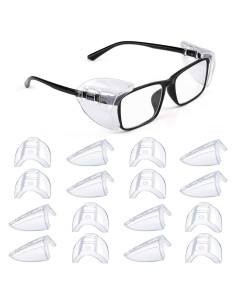 Protectores Laterales Universales para Gafas MELASA 8 Pares