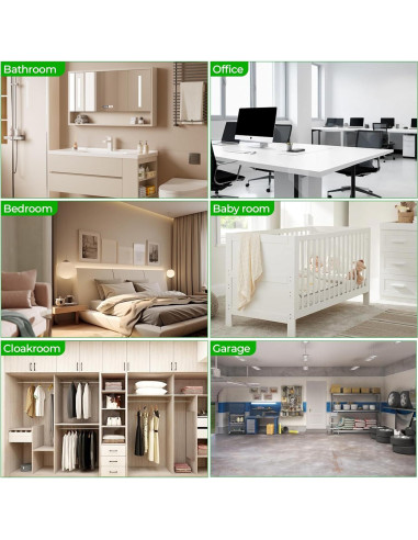 Cerradura Biométrica FITNATE con Huella Dactilar y App - Negro Mate