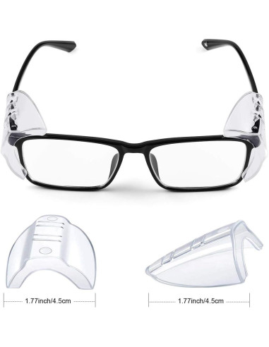 Protectores Laterales Universales para Gafas MELASA 8 Pares