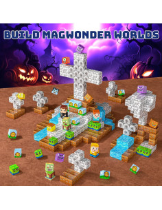 Bloques Magnéticos WXLBR 84Pcs para Niños 3-10 Años 2