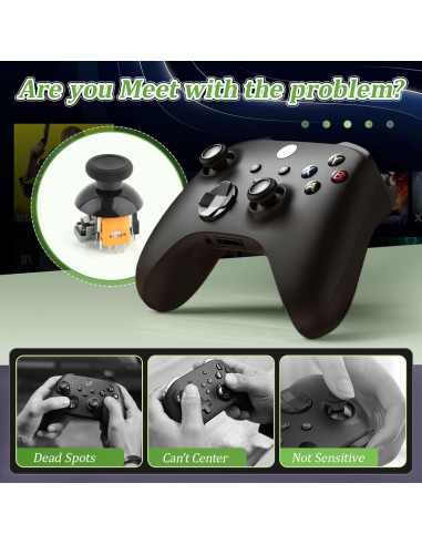 4 Joysticks de Efecto Hall para Xbox Series S/X - Reemplazo