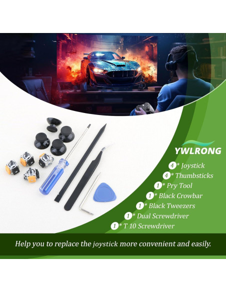 4 Joysticks de Efecto Hall para Xbox Series S/X - Reemplazo 4 Joysticks de Efecto Hall para Xbox Series S/X - Reemplazo