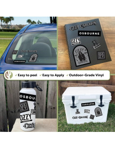 Calcomanía de Vinilo Ozzy Osbourne - Desert Cactus - 27.94x20.32 cm 2