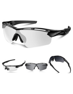 Gafas de sol deportivas fotocromáticas Rosemal UV400 TR90