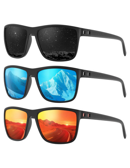 Gafas de sol deportivas polarizadas Fanshen para hombres UV