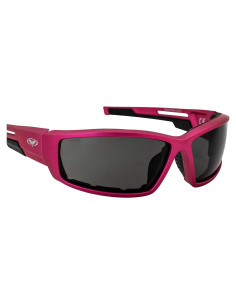 Gafas de motocicleta Global Vision Sly para mujeres - Rosa