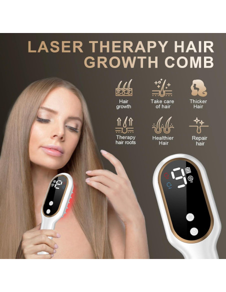 Peine de Crecimiento Capilar con Láser Kam Yuen 30 ml Peine de Crecimiento Capilar con Láser Kam Yuen 30 ml