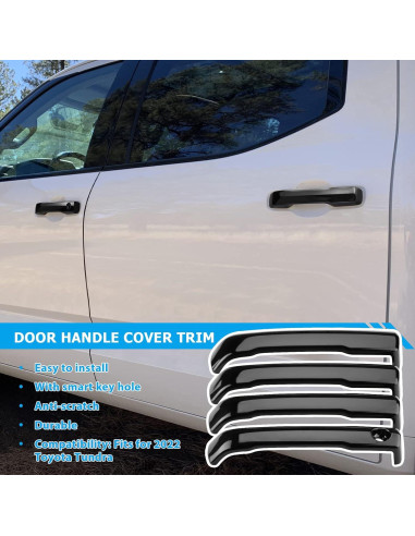 Cubierta de Manija de Puerta DLOVEG para Toyota Tundra 2022-2026