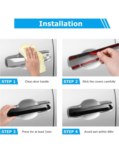 Cubierta de Manija de Puerta DLOVEG para Toyota Tundra 2022-2026