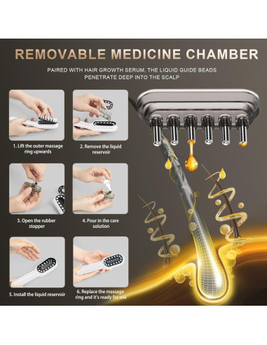 Peine de Crecimiento Capilar con Láser Kam Yuen 30 ml