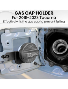 Soporte de Tapón de Gas Dubbs Hardware Tacoma 2016-2023 Negro 2
