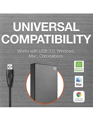 Disco Duro Externo Seagate One Touch 1TB USB 3.0 Negro