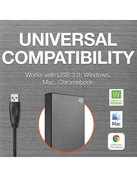 Disco Duro Externo Seagate One Touch 1TB USB 3.0 Negro