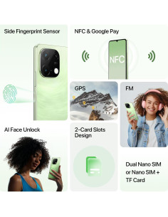 UMIDIGI G9C Teléfono Celular Desbloqueado 12GB RAM 128GB Verde 2