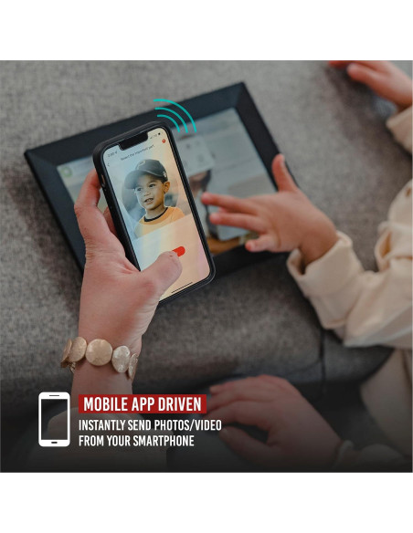 Marco Digital de Fotos VIVITAR 10" WiFi Pantalla Táctil LCD