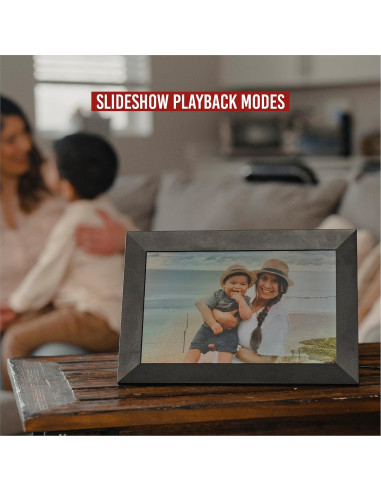 Marco Digital de Fotos VIVITAR 10" WiFi Pantalla Táctil LCD