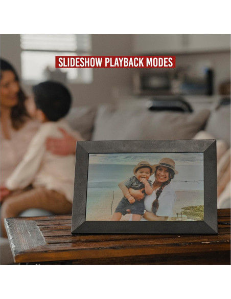 Marco Digital de Fotos VIVITAR 10" WiFi Pantalla Táctil LCD