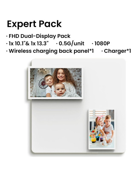 Marco de Foto Digital WiFi PIN TURA 10.1" y 13.3" FHD IPS