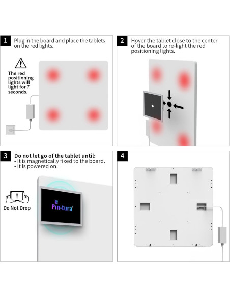 Marco de Foto Digital WiFi PIN TURA 10.1" y 13.3" FHD IPS