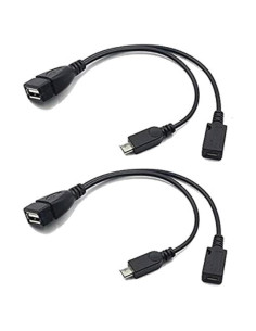 Paquete de 2 Cables OTG Accessonico para Fire Stick 4K