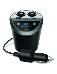 Transmisor FM Bluetooth Car and Driver CAD-6057 con carga rápida