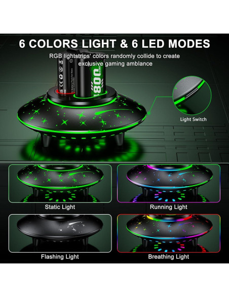 Paquete de Batería Recargable Xbox 2x4800mWh con Carga Rápida