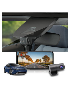 Cámara de Tablero Dual Fitcamx 4K/1080P para Toyota Prius 2023-2026