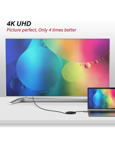 Cable HDMI de Fibra Óptica ATZEBE 25m 4K 60Hz HDR 18Gbps