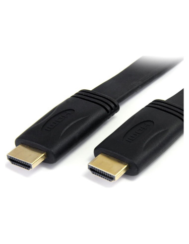 Cable HDMI de Alta Velocidad 7.5 m StarTech Plano con Ethernet