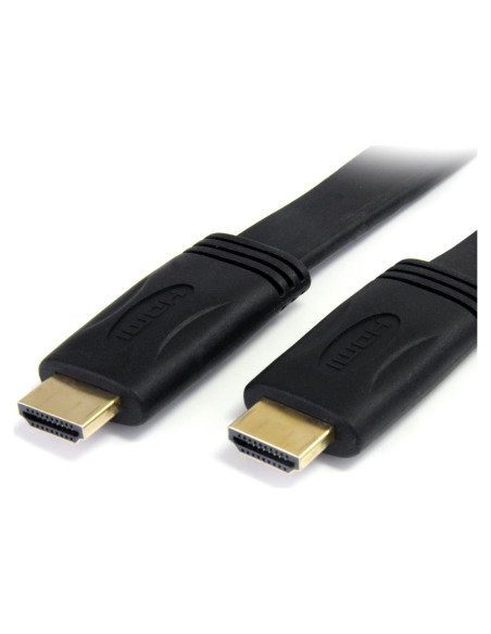 Cable HDMI de Alta Velocidad 7.5 m StarTech Plano con Ethernet
