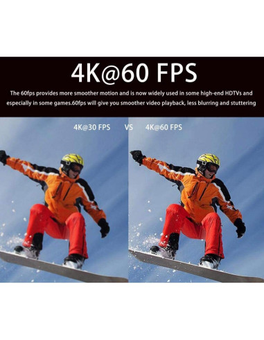 Cable HDMI UPWISH 4K 15 pies (4.57m) Alta Velocidad 18Gbps