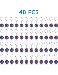 Llaveros del Globo PROLOSO 48 Pcs 2.54 cm para Niños 2