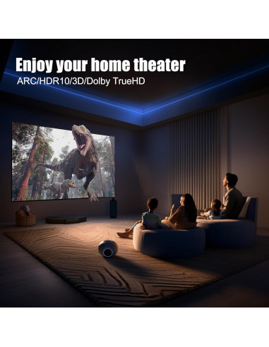 Cable HDMI 2.0 1.83M RyzzRooa Paquete de 2 Alta Velocidad 4K