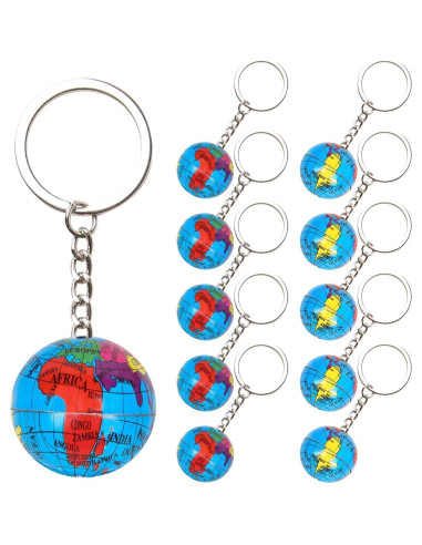 Llaveros del Globo PROLOSO 48 Pcs 2.54 cm para Niños