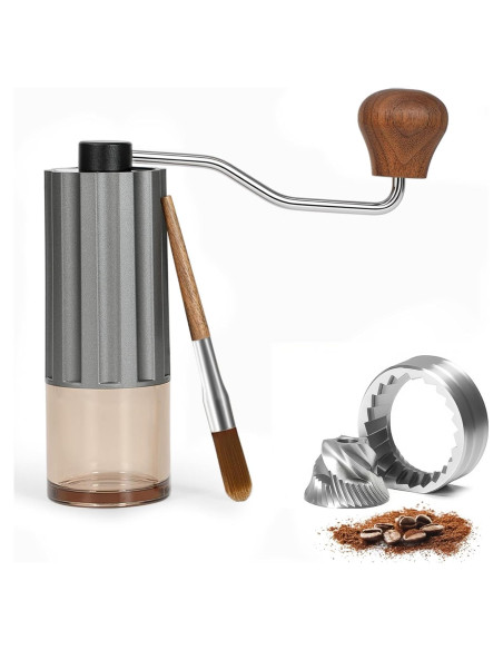 Molino de Café Manual CHDEXU 25g Acero Inoxidable Ajustable