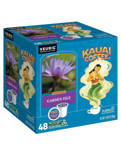 Cápsulas de café Kauai K-Cup Isla Jardín - 48 unidades