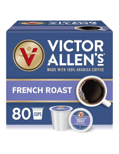 Café Tostado Francés Victor Allen 80 Cápsulas K-Cup