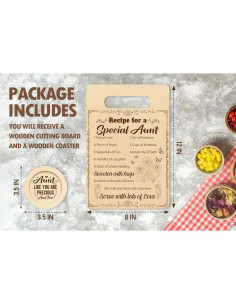 Tabla de Cortar de Bambú con Posavasos QUDNCR 30x20 cm 2