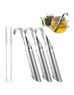 Infusores de Té de Acero Inoxidable Zyluria - Paquete de 5