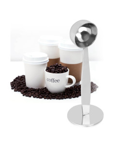 Cuchara de Café Multifuncional HAOHIZE - Medidor y Prensador