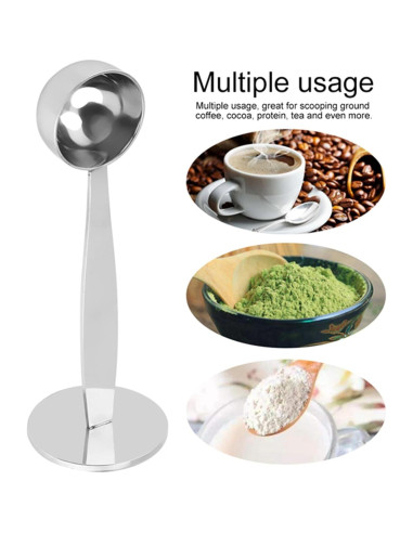 Cuchara de Café Multifuncional HAOHIZE - Medidor y Prensador