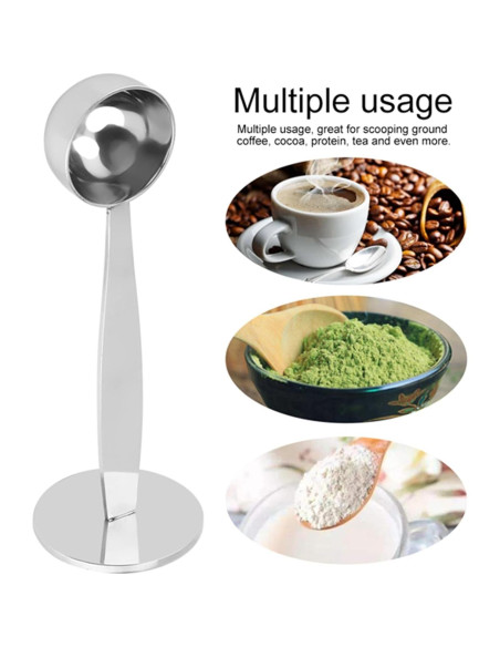 Cuchara de Café Multifuncional HAOHIZE - Medidor y Prensador