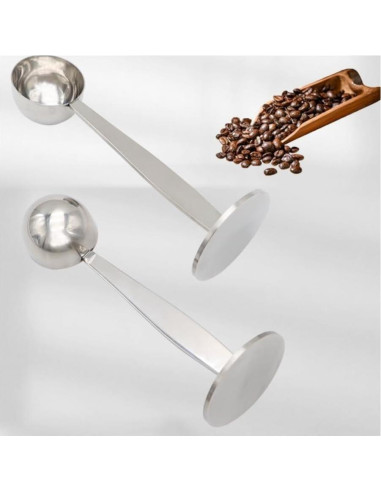 Cuchara de Café Multifuncional HAOHIZE - Medidor y Prensador
